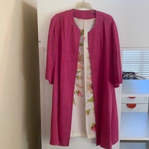 Vintage pink Edith Flagg coat